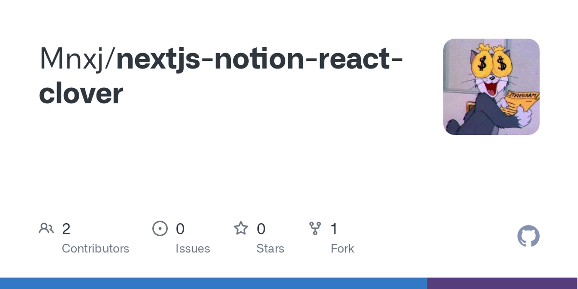GitHub - Mnxj/nextjs-notion-react-clover
